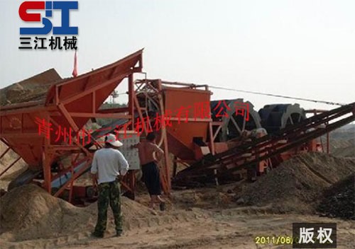 篩沙、洗沙生產(chǎn)線