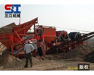 篩沙、洗沙生產(chǎn)線